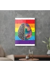 Decovetro Cam Tablo LGBT Brain 30x40 cm