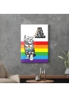 Decovetro Cam Tablo LGBT Cat 30x40 cm