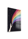 Decovetro Cam Tablo LGBT Rainbow 30x40 cm