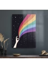 Decovetro Cam Tablo LGBT Rainbow 30x40 cm