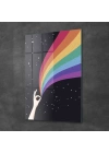 Decovetro Cam Tablo LGBT Rainbow 30x40 cm