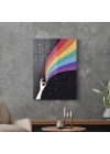 Decovetro Cam Tablo LGBT Rainbow 30x40 cm