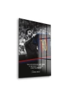 Decovetro Cam Tablo Lionel Messi Motivational 30x40 cm