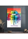 Decovetro Cam Tablo Love is Love Retro 30x40 cm