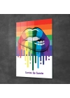 Decovetro Cam Tablo Love is Love Retro 70x100 cm