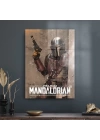 Decovetro Cam Tablo Mandalorian Poster 30x40 cm