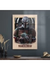 Decovetro Cam Tablo Mandalorian Way 50x70 cm