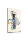 Decovetro Cam Tablo Modern Pop Art Funny 30x40 cm