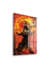 Decovetro Cam Tablo Mortal Kombat Scorpion Poster 30x40 cm