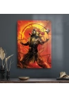 Decovetro Cam Tablo Mortal Kombat Scorpion Poster 30x40 cm