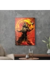 Decovetro Cam Tablo Mortal Kombat Scorpion Poster 30x40 cm