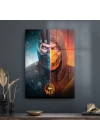 Decovetro Cam Tablo Mortal Kombat Subzero vs Scorpion Poster 30x40 cm