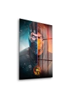 Decovetro Cam Tablo Mortal Kombat Subzero vs Scorpion Poster 30x40 cm