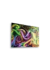 Decovetro Cam Tablo Neon Spiral Waves 70x100 cm