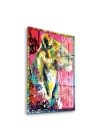 Decovetro Cam Tablo Pop Art Aslan 30x40 cm