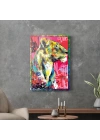 Decovetro Cam Tablo Pop Art Aslan 70x100 cm