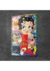 Decovetro Cam Tablo Pop Art Betty Boop 30x40 cm