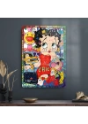 Decovetro Cam Tablo Pop Art Betty Boop 50x70 cm