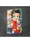 Decovetro Cam Tablo Pop Art Betty Boop 50x70 cm