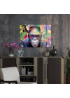 Decovetro Cam Tablo Pop Art Funny Monkey 30x40 cm