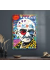 Decovetro Cam Tablo Pop Art Gandhi 30x40 cm