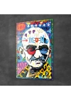 Decovetro Cam Tablo Pop Art Gandhi 30x40 cm