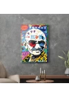 Decovetro Cam Tablo Pop Art Gandhi 50x70 cm