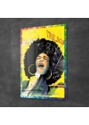 Decovetro Cam Tablo Pop Art Girl 50x70 cm