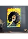 Decovetro Cam Tablo Pop Art Girl 50x70 cm