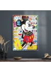 Decovetro Cam Tablo Pop Art Mickey Mouse 50x70 cm