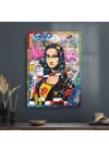 Decovetro Cam Tablo Pop Art Mona Lisa 30x40 cm