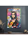 Decovetro Cam Tablo Pop Art Mona Lisa 50x70 cm