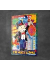 Decovetro Cam Tablo Pop Art Monopoly 50x70 cm