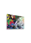 Decovetro Cam Tablo Pop Art Tiger 30x40 cm