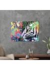 Decovetro Cam Tablo Pop Art Tiger 50x70 cm