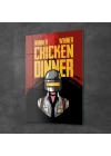 Decovetro Cam Tablo Pubg Chicken Dinner 30x40 cm