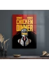 Decovetro Cam Tablo Pubg Chicken Dinner 50x70 cm