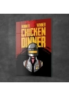 Decovetro Cam Tablo Pubg Chicken Dinner 50x70 cm