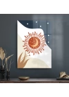 Decovetro Cam Tablo Shiny Sun And Moon 30x40 cm