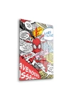 Decovetro Cam Tablo Spider-Man Comics 30x40 cm