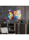 Decovetro Cam Tablo Spiral Rainbows 50x70 cm