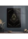 Decovetro Cam Tablo Spiritual Eye Dark 30x40 cm