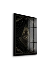 Decovetro Cam Tablo Spiritual Eye Dark 30x40 cm