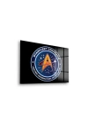 Decovetro Cam Tablo Star Trek Fleet Logo 30x40 cm