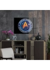 Decovetro Cam Tablo Star Trek Fleet Logo 30x40 cm