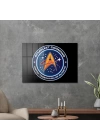 Decovetro Cam Tablo Star Trek Fleet Logo 50x70 cm