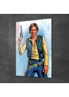 Decovetro Cam Tablo Star Wars Han Solo 50x70 cm