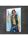 Decovetro Cam Tablo Star Wars Han Solo 70x100 cm