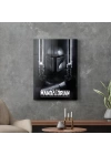 Decovetro Cam Tablo Star Wars Mandalorian Black Saber 70x100 cm