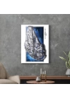 Decovetro Cam Tablo Star Wars Millennium Falcon Poster 30x40 cm